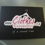 Ottawa Business Signage - Clothes Encounters Coroplast Sign