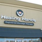 Ottawa Signs - Healing Hands Retail Level Signs