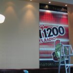 Ottawa Signs - Team 1200 Broadcast Booth Panel Install