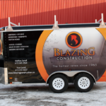 Ottawa Trailer Wrap - Blazing Construction